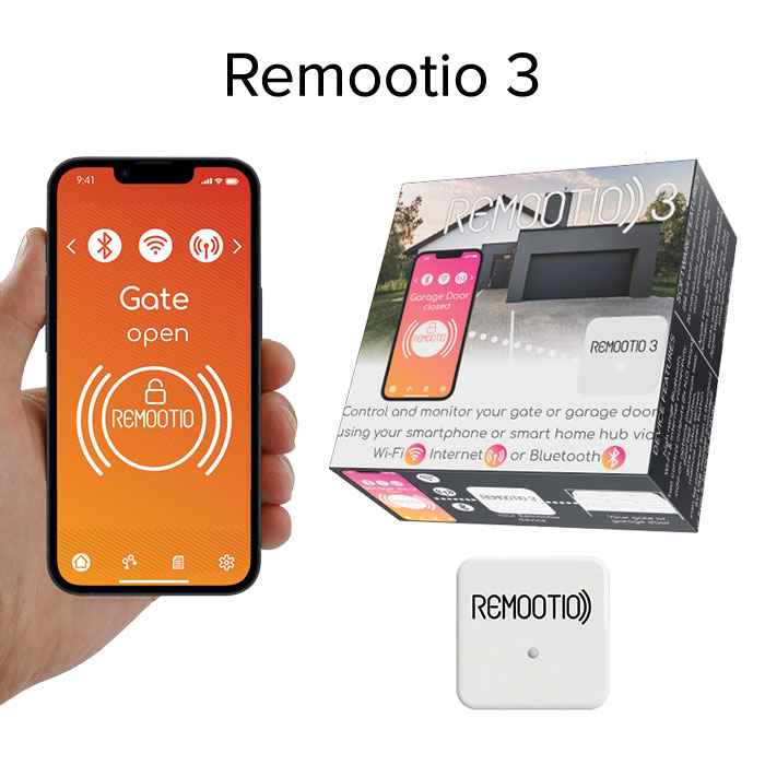 Remootio 3 - Wifi & Bluetooth Gate and Garage Door Controller | Gatesplus